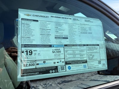 2026 Chevrolet Silverado 1500 WT