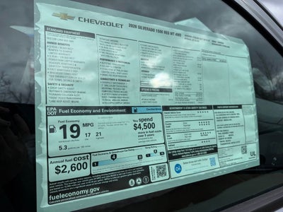 2026 Chevrolet Silverado 1500 WT