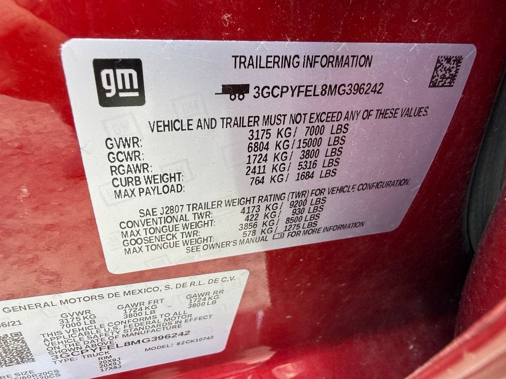 2021 Chevrolet Silverado 1500 LT Trail Boss