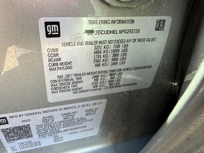 2023 Chevrolet Silverado 1500 ZR2