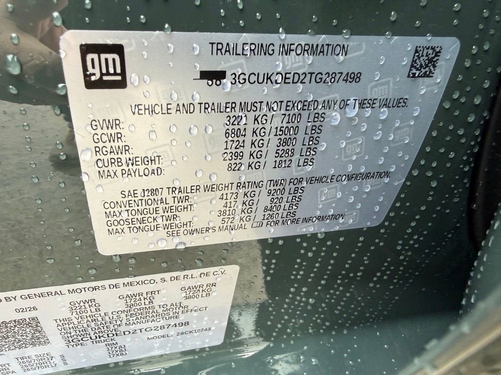 2026 Chevrolet Silverado 1500 LT