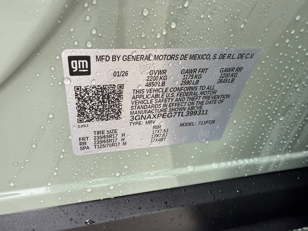 2026 Chevrolet Equinox LT