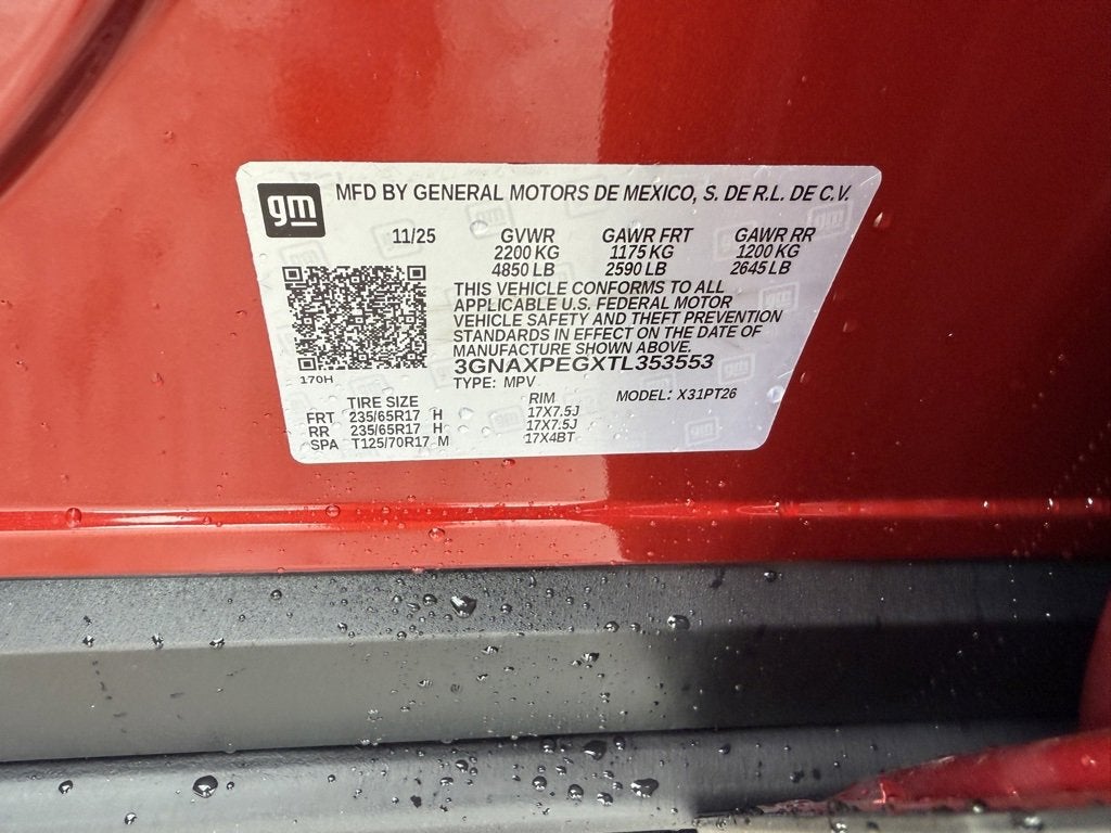 2026 Chevrolet Equinox LT