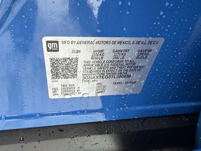 2026 Chevrolet Equinox RS