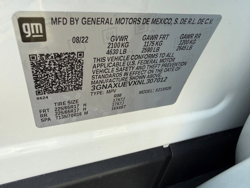 2022 Chevrolet Equinox LT