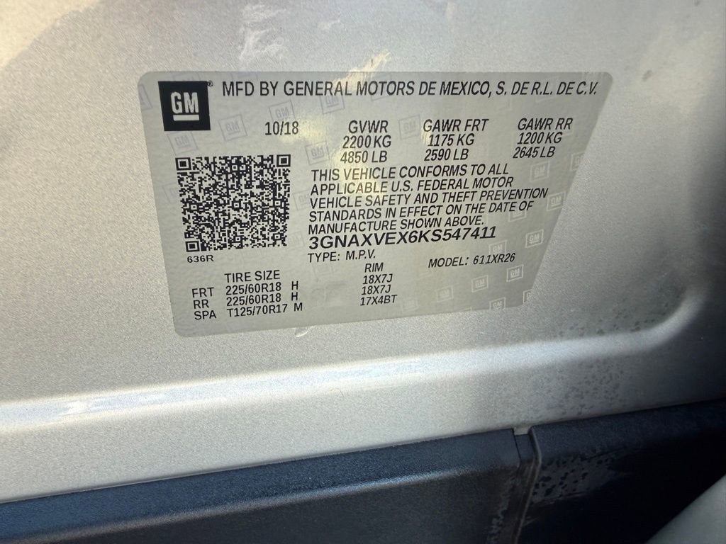 2019 Chevrolet Equinox LT