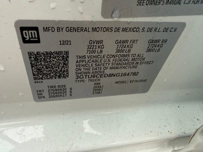 2022 GMC Sierra 1500 Limited Elevation