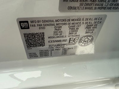 2023 GMC Sierra 1500 SLE