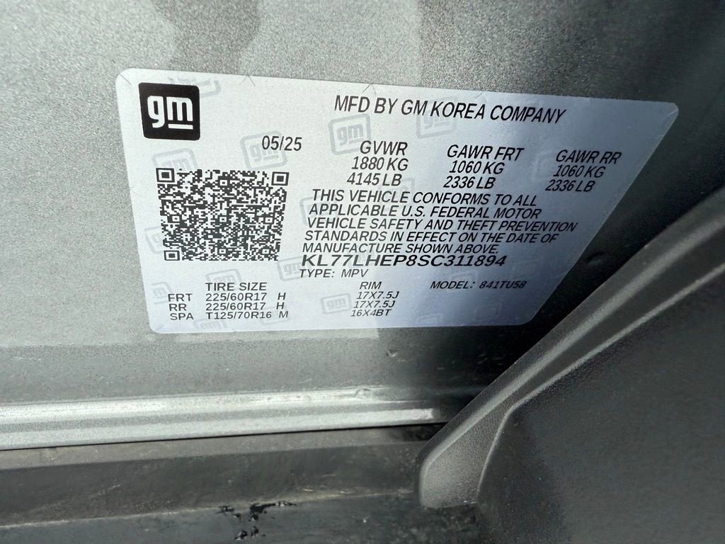 2025 Chevrolet Trax LT