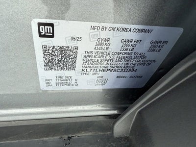 2025 Chevrolet Trax LT