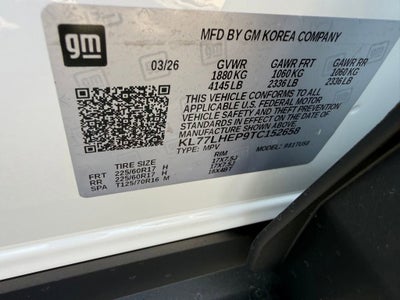 2026 Chevrolet Trax LT