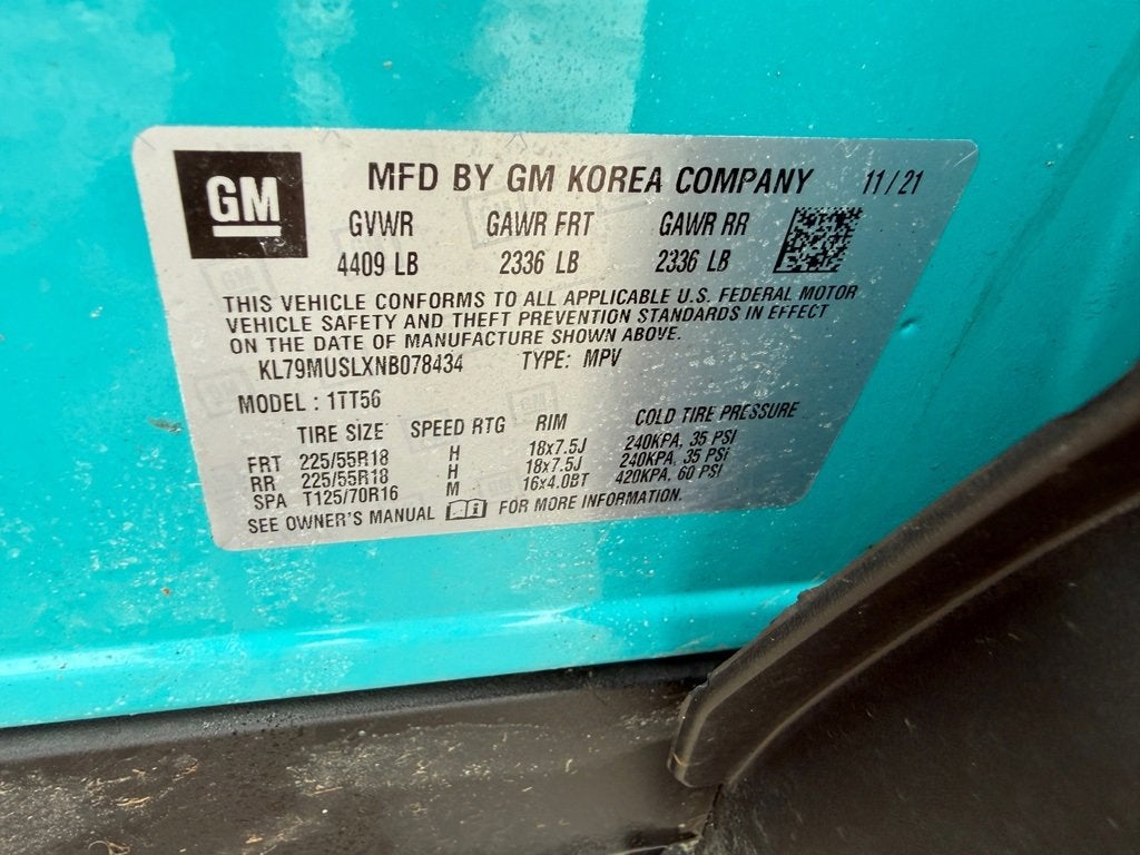 2022 Chevrolet Trailblazer RS